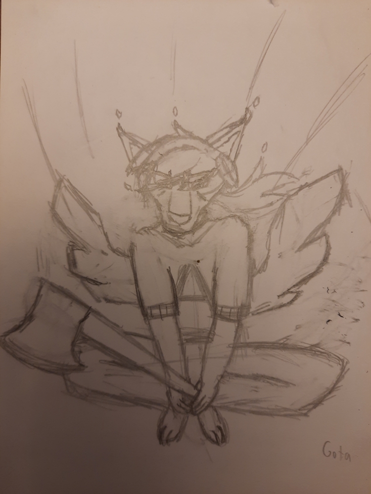 Samurai Arctica Sketch