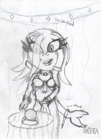 Fortune Teller Sketch