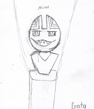 Villager Statue Sketch